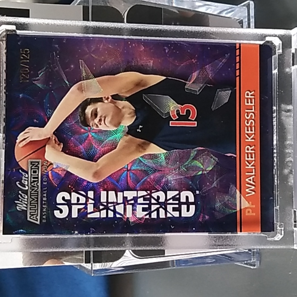 2022 wild caed alumination walker kessler rookie 120/125